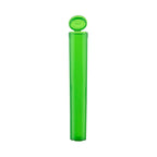 Child Resistant | Pop Top Pre-Roll Plastic Tubes | 116mm - Green - 1000 Count Child Resistant Joint Tube Biohazard Inc   