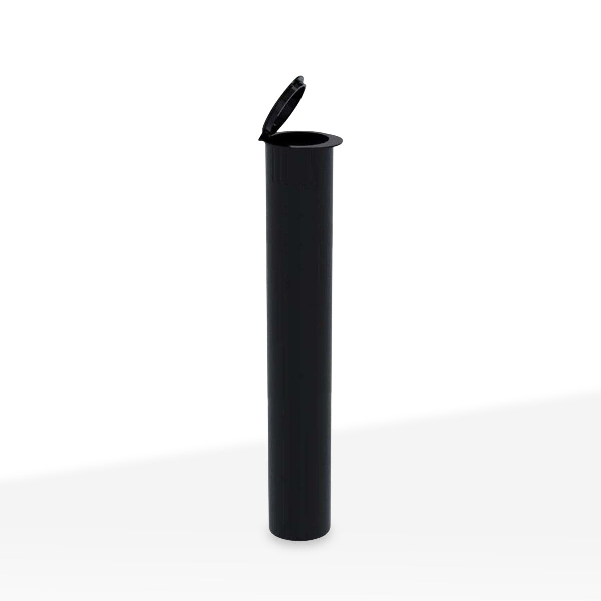 Child-Resistant | Pre-Roll Plastic Tubes | 116mm - Opaque Black - 1000 Count