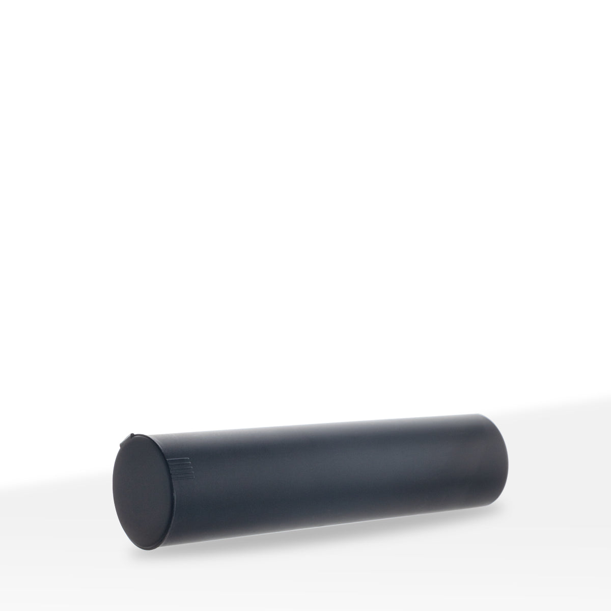 Child Resistant | Pop Top Pre-Roll Plastic Tubes | Extra Large 110mm - Matte Black - 500 Count Child Resistant Joint Tube Biohazard Inc   