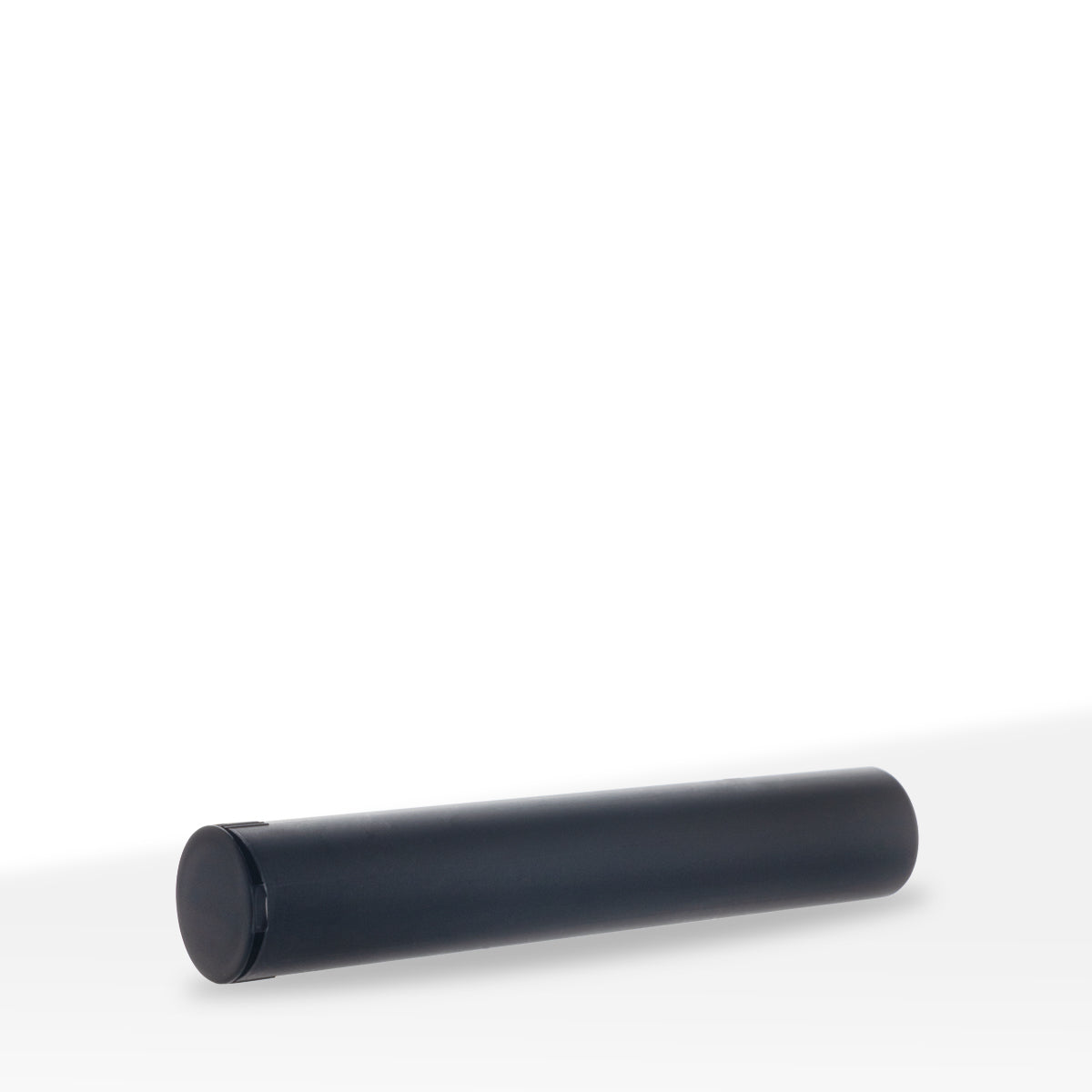 Child Resistant | Pop Top Pre-Roll Plastic Tubes | 116mm - Matte Black - 600 Count Child Resistant Joint Tube Biohazard Inc   