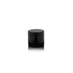 Glass Jar | Child Resistant Straight Sided w/ Flush Caps | 2oz - 200 Count - Black Biohazard Inc