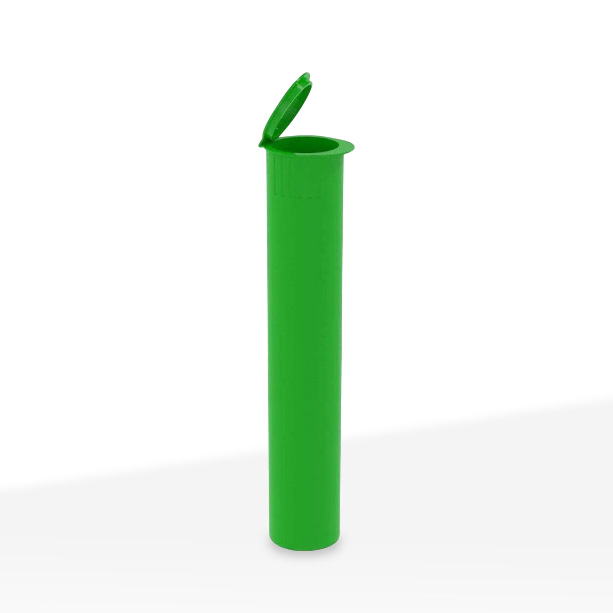 Child-Resistant | Plastic Pre-Roll Tubes | 95mm - Opaque Green - 1000 Count - Biohazard Inc