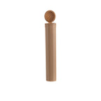 Child Resistant | Pop Top Plastic Pre-Roll Tubes | 95mm - Opaque Kraft - 1000 CT Child Resistant Joint Tube Biohazard Inc 