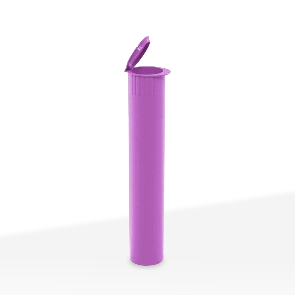 Child-Resistant | Plastic Pre-Roll Tubes | 95mm - Opaque Purple - 1000 Count - Biohazard Inc