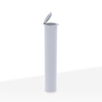 Child-Resistant | Plastic Pre-Roll Tubes | 95mm - Opaque White - 1000 Count - Biohazard Inc
