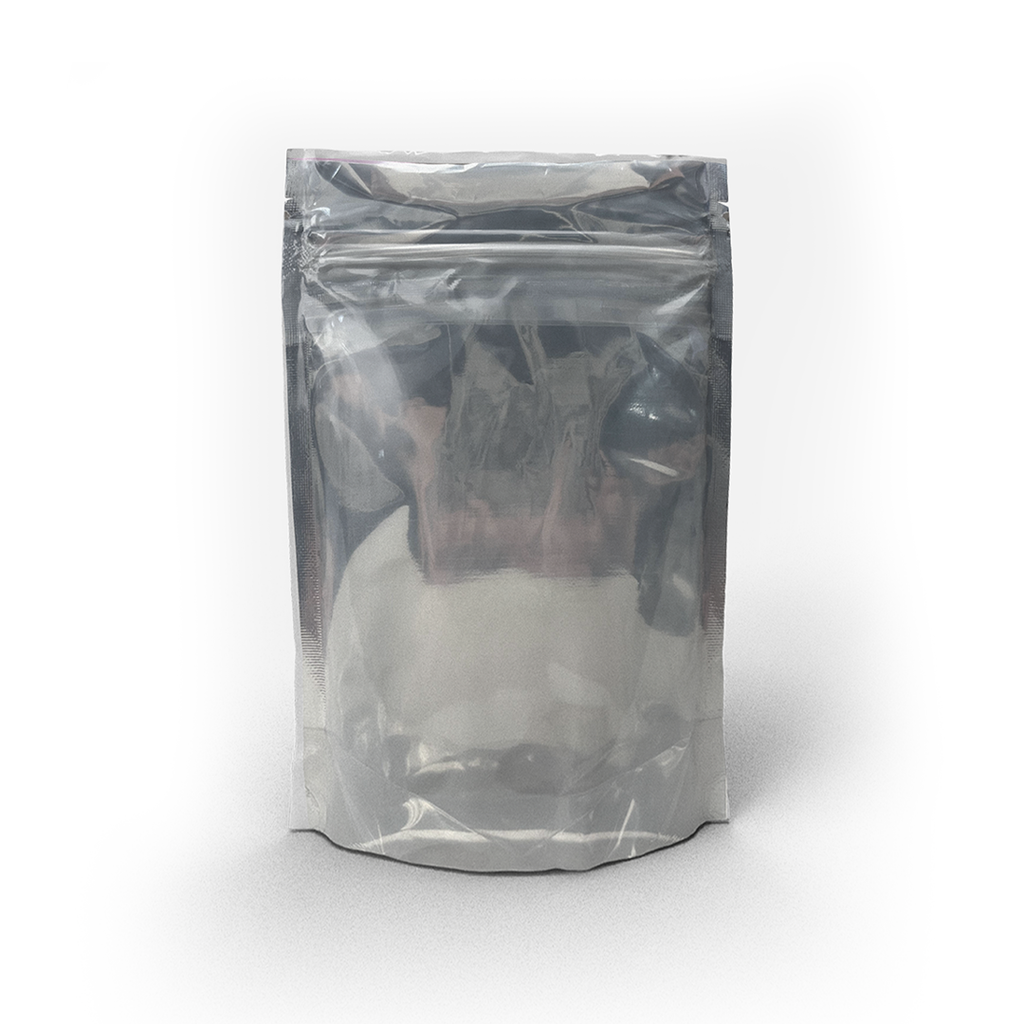 Child Resistant Mylar Bags | Matte Black Vista w/ Tear Notch | 4" x 6.5" - 7g - 500 Count - Biohazard Inc - Tear Notch