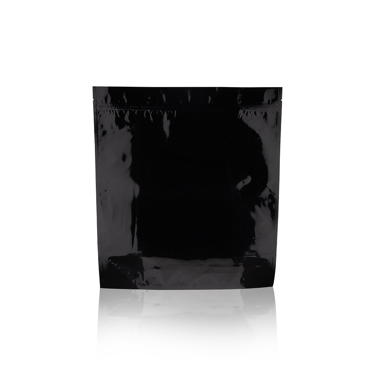 Tamper Evident | Glossy Black Vista Mylar Bags | 14.5" x 17" - 448g - 100 Count Mylar Bag Biohazard Inc   