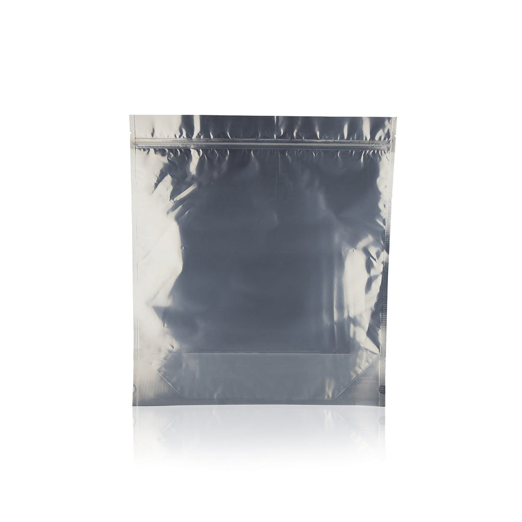 Tamper Evident | Glossy Black Vista Mylar Bags | 14.5" x 17" - 448g - 100 Count Mylar Bag Biohazard Inc   