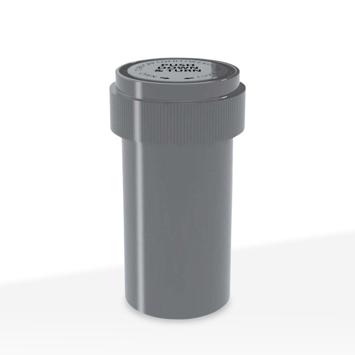 Child Resistant | Opaque Silver Reversible Cap Vials | 13 Dram - 2 Grams - 275 Count