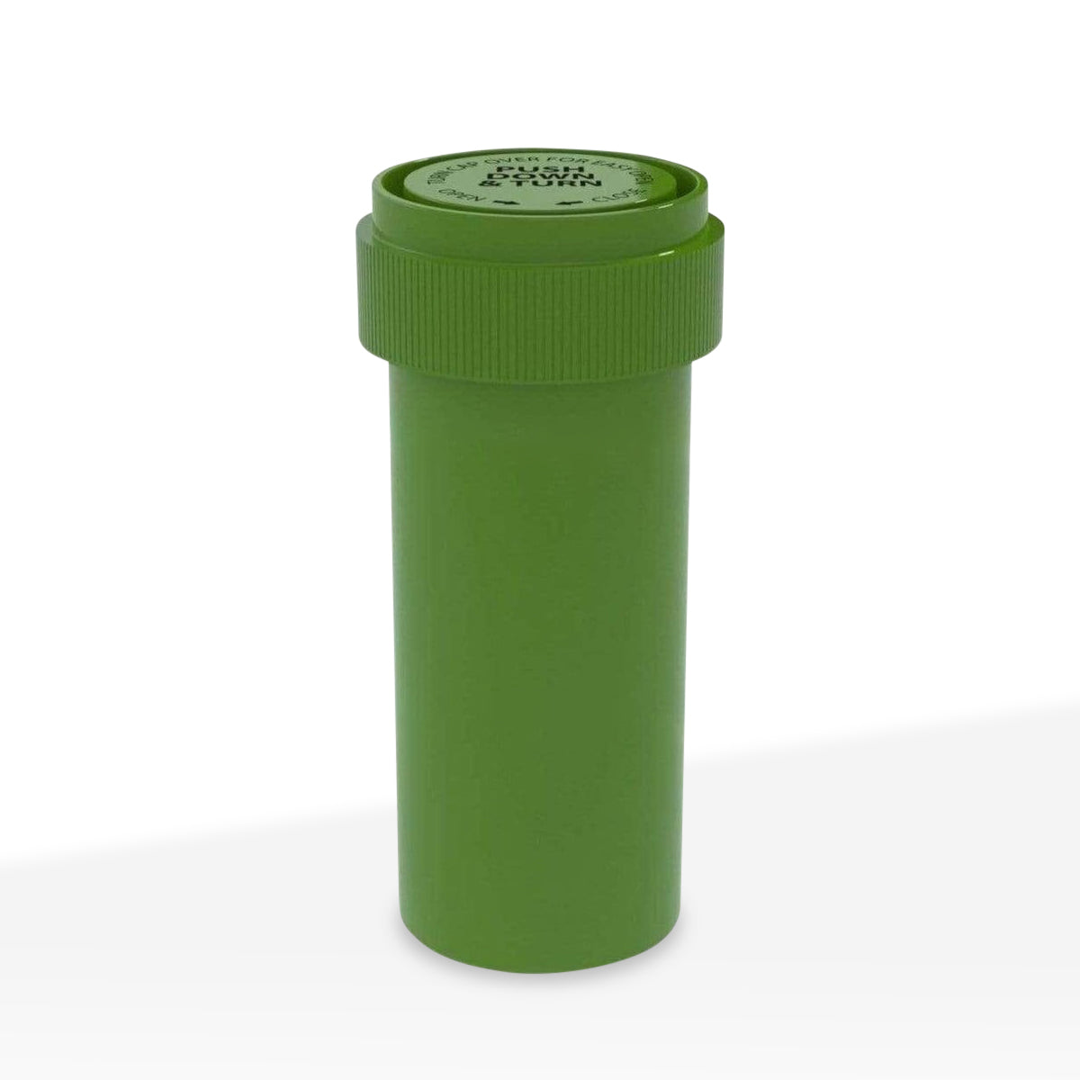Child Resistant | Opaque Green Reversible Cap Vials | 16 Dram - 3 Grams - 230 Count
