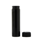 Child Resistant | Push & Turn Vape Cartridge Black Tubes w/ Black Caps | 78mm - 600 Count - Biohazard Inc