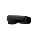 Child Resistant | Push & Turn Vape Cartridge Black Tubes w/ Black Caps | 78mm - 600 Count - Biohazard Inc