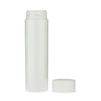 Child Resistant | Push & Turn Vape Cartridge White Tubes w/ White Caps | 78mm - 600 Count