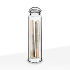 American Glass Vial | Blunt Tube 20-400 Thread | 85mm - Clear - 203 Count Biohazard Inc