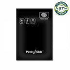 Child Resistant | Pinch N Slide Black Mylar Bags | 3.5" x 5" - 3.5g - 250 Count - Biohazard Inc