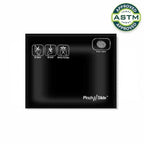 Child Resistant | Pinch N Slide Black Mylar Bags | 8" x 6" - 28g - 250 Count - Biohazard Inc